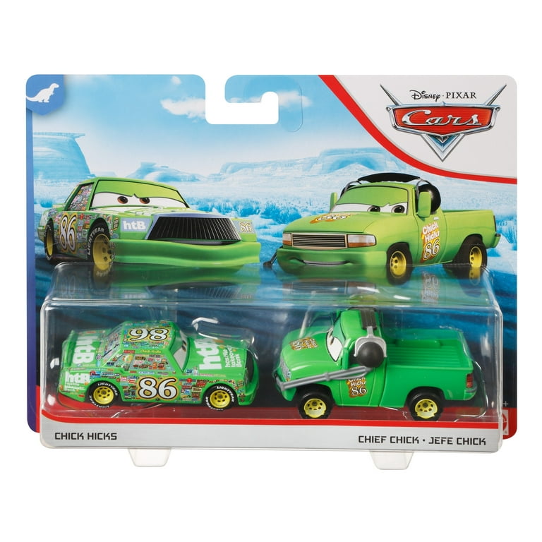 Disney Pixar Cars Chick Hicks & Crew Chief Chick 2-Pack Toy