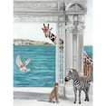thumbnail image 3 of Urban Road 19x24 Black Modern Framed Museum Art Print Titled - The Message Art Print, 3 of 5