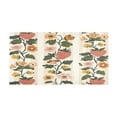 thumbnail image 4 of Vintage Vertical Stripes Strawberries Florals Leaves Plush Carpet Non Slip Runner Rug Absorbent Bath Mat 39" x 20", 4 of 8