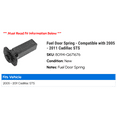 thumbnail image 2 of Fuel Door Spring - Compatible with 2005 - 2011 Cadillac STS 2006 2007 2008 2009 2010, 2 of 2