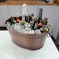 thumbnail image 6 of BREKX Set of 2 Model Colt Beverage Tubs in Antique Copper Finish, 6 of 7