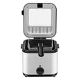 thumbnail image 5 of Electric Deep Fryer, 1000W, 2.5L Stainless Steel Countertop Fryer, Adjustable Temperature, Overheat Protection, Non-Stick Tank for Home Kitchen Party, 5 of 15