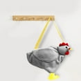 thumbnail image 2 of NSESSHome Cute Plush Big Chicken Large Capacity Crossbody Bag Single Shoulder Satchel Tote, 2 of 4