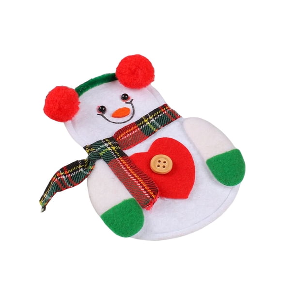 Injueey Soporte para cubiertos, bolsa para tenedor, suministros para vacaciones, mano de obra fina, vajilla multiusos, decoraciones, contenedor Kits de decoración para fiestas Corazón