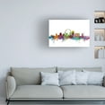 thumbnail image 2 of Trademark Fine Art Michael Tompsett St. Louis Missouri Skyline Canvas Wall Art - 12x19, 2 of 5