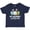 Navy, variant on Inktastic My Grammy Loves Me with Bunny and Easter Eggs Boys or Girls Baby T-Shirt