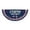 A, variant on Patriotic Bunting Banner USA 250th Anniversary Half-Moon Bunting Flag with Brass Grommets 4th of July Fan-Shaped Polyester Decoration for USA 250th Birthday 1776-2026 Independence Day 5 Styles