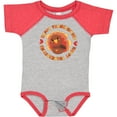 thumbnail image 3 of Inktastic Happy Thanksgiving with Cute Turkey Boys or Girls Baby Bodysuit, 3 of 5
