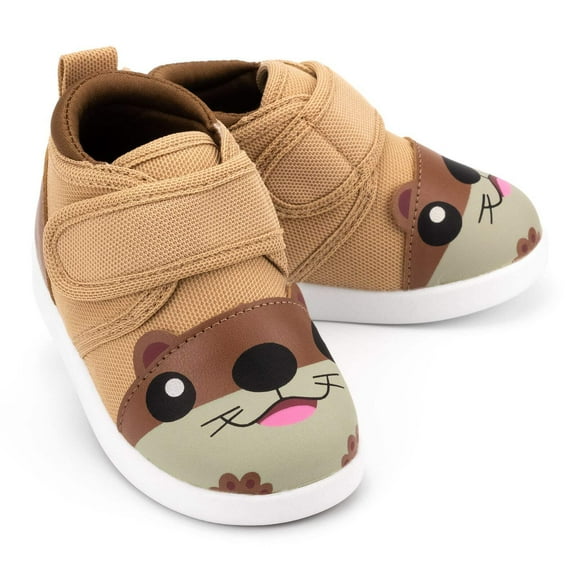 ikiki Otter Squeaky Toddler Shoes | Brown