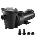 thumbnail image 2 of Swimming Pool Pump 1.5HP 115V 1100W,Single Speed Pumps for Above Ground,Powerful Pool Pumps with Strainer Filter Basket,5280 GPH Max. Flow,Certification of ETL for Security, 2 of 6