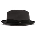 thumbnail image 4 of Layover - Walrus Hats Center Dent Wool Felt Fedora Hat, 4 of 4