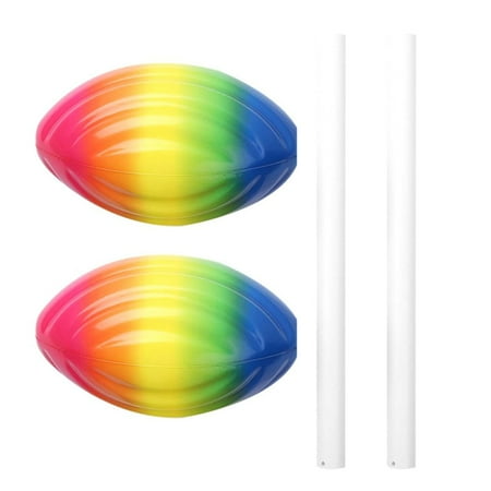 

2 Plastic Cup Turner Wands+2 Rugby Ball Foam for Electric Tumbler Craft