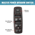 thumbnail image 3 of 68084001AD 68084001AC 68084001AB Car Master Power Window Switch for Dodge Journey 2011-2016, 3 of 6