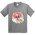 thumbnail image 3 of Inktastic Corgi Dog Lover Rainbow Youth T-Shirt, 3 of 5