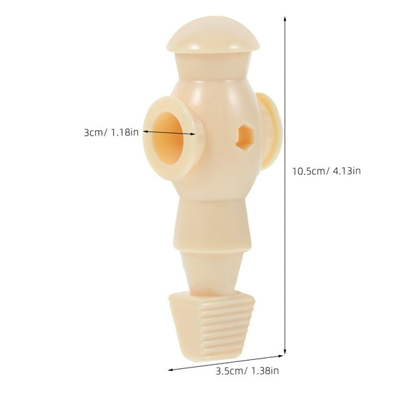 WEUVEB Table Soccer Player Replacement Foosball Men Made from Durable Materials