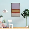 thumbnail image 4 of Naranja sobre violeta 1968 de Mark Rothko Impresión fotográfica Arte Pintura Lienzo Póster Decoración para el hogar Dormitorio Decoración moderna Pósteres Regalos 08x12 pulgadas (20x30 cm), 4 of 6