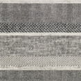 thumbnail image 6 of Surya Nepali NPI-2303 31 x 87" Runner Fabric Area Rug in Black/Gray/Slate, 6 of 6