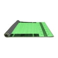 thumbnail image 2 of Ahgly Company Indoor Rectangle Abstract Emerald Green Contemporary Area Rugs, 8' x 12', 2 of 4