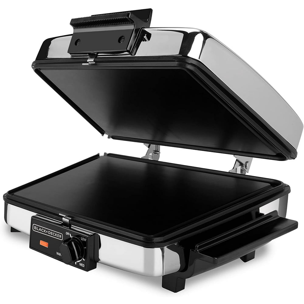 BLACK+DECKER 3in1 Waffle Maker with Nonstick Reversible Plates
