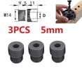 thumbnail image 2 of MYG 3PCS 5mm Drill sleeve Bushing M14 Dowelling Jig Wood Drilling Guide Locator, 2 of 8