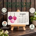 thumbnail image 2 of Seed Calendar 2027 – Seed Calendar That Grows, 2027 Seed Calendar Plantable, Wildflower Seed Paper Monthly Planner, Eco-Friendly Desk Decor & Garden Gift, 2 of 9