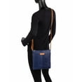 thumbnail image 2 of Le Donne  Leather Cora Slip Pocket Crossbody Navy, 2 of 2