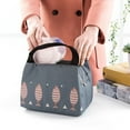 thumbnail image 4 of SuoKom Lunch Bag Women Oxford Cloth Lunch Bag Outdoor Picnic Bag Portable Lunch Bag Bento Bag Large Heat Preservation Bag Ice Bag High Waist Lunchbox On Clearance, 4 of 7