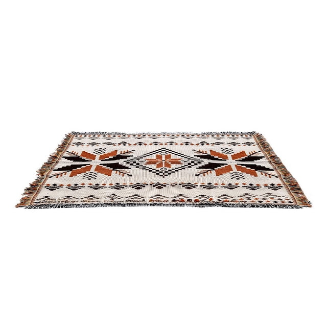 Manta para exteriores, para acampar, a prueba de humedad, gruesa, estilo étnico, para picnic, alfombra vintage para acampar