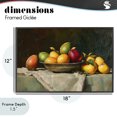 thumbnail image 4 of Stupell Industries Transitional Fancy Table Fruit Arrangement Black Framed Giclee Art, 18 x 12, by Creative Studio, 4 of 8