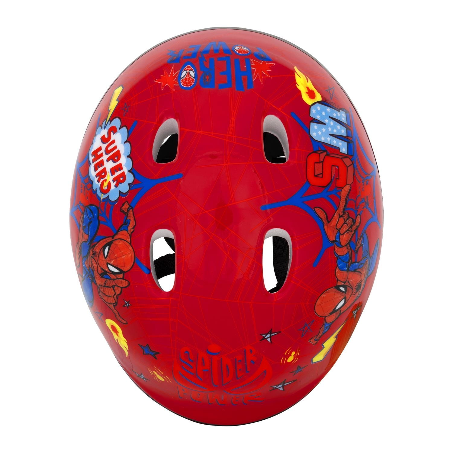 Casque Spider-Man Hero Power Hour pour tout-petits par Bell Sports Convient à 48-52 cm