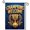 D, variant on XaaKee Garden Flags, Victory Gold Award Title, Double-Sided High-Quality White Linen Small Garden Flags, Outdoor Decor, 12x18Inch