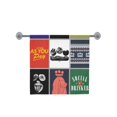 thumbnail image 2 of MKHERT Collection of Funny Classic Symbol Image Bath Towel 30x56 Inches Bathroom Towel Beach Sunbath, 2 of 2