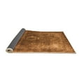 thumbnail image 2 of Ahgly Company Indoor Square Oriental Orange Industrial Area Rugs, 6' Square, 2 of 4