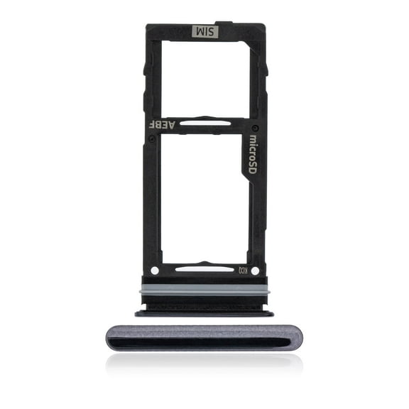 Replacement Single Sim Card Tray Compatible For Samsung Galaxy A52 4G (A525 / 2021) (Awesome Black)