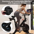 thumbnail image 5 of DAWAY C30i Comfortable Oversized Bike Seat - Compatible with Peloton, Exercise, Mountain or Road Bikes, Extra Wide Bicycle Saddle Replacement with Memory Foam Cushion for Men Women Comfort, 5 of 7