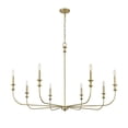 thumbnail image 2 of Millennium Lighting  Savanne 6/12 Chandelier Ceiling Light 8 - Vintage Brass, 2 of 7