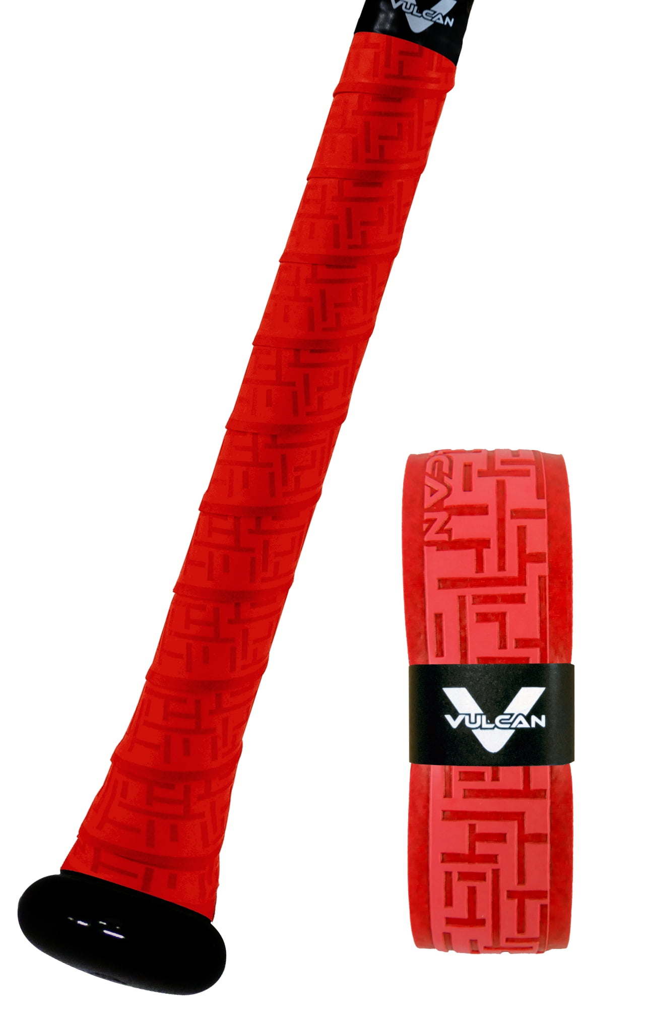 Tanners Vulcan Bat Grip Red Sizzle 0.50mm 