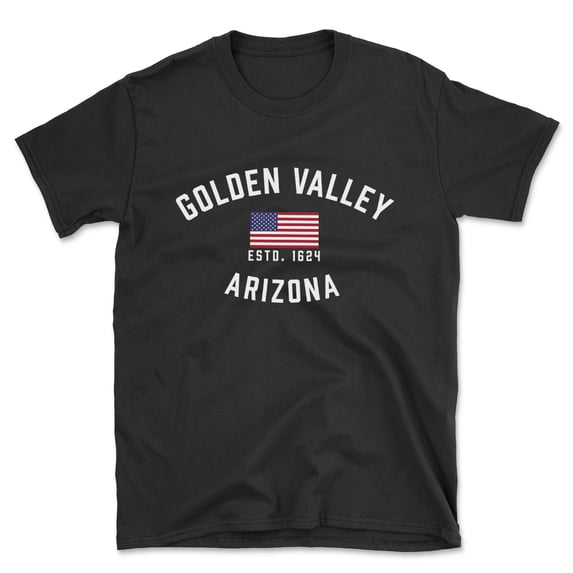 Golden Valley Arizona Patriot Men's Cotton T-Shirt