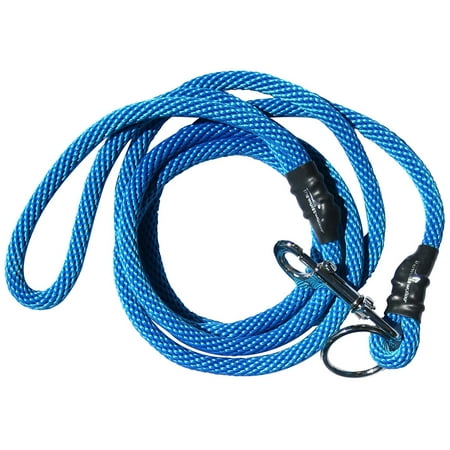 No Pull Dog Leash, Large, Blue, Safe and humane By Weiss Walkie From