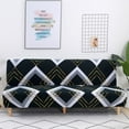 thumbnail image 3 of CHOK 2024 Folding Sofa Bed Cover Solid Color Futon Armless Slipcover Polyester Elastic Fabric All-Inclusive Cover, 3 of 8