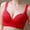 Red, variant on ATENAR Bras for Women,Wireless Bras for Women,Womens Bras,Comfort Fit,Soft,Solid,Nylon,Spandex,Black,L(US:8)