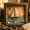 A, variant on Coastal Lighthouse Sea Glass Shadow Box Night Light, 8.5"x8.5" Beach Shadow Sea Glass Frame Box Wall Decor with LED, Coastal Lighthous Lamp Decor for Bedrooms, Living Rooms, Reading Corners - G