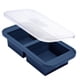thumbnail image 1 of Bandeja para congelador Souper Cubes de silicona de 500 ml con tapa azul, paquete de 1, 1 of 5
