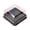 Black, variant on Mdesiwst 50Pcs 100g Moon Cake Box Square Shaped Multipurpose Plastic Egg Yolk Pastry Box for Festival