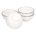 thumbnail image 4 of Ceramic Bowl, Ceramic Serving Bowls Fine Workmanship Ceramic Material Classic Design 280ml Capacity  For Dinning Room For Household, 4 of 8