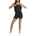 thumbnail image 5 of HDE Women Workout Dress Built in Shorts Sleeveless Athletic Sport Dress Black L, 5 of 6