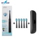 thumbnail image 2 of Cepillo de dientes eléctrico sónico Seago SG507 para adultos, cepillo de dientes con temporizador de 5 modos, recargable por USB, con cabezales de repuesto, 2 of 5