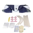 thumbnail image 1 of Kit de bañera plegable portátil, ligera, antideslizante, resistente, para el hogar, 1 of 8