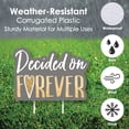 thumbnail image 3 of Big Dot of Happiness Congrats On The Engagement - Yard Sign and Outdoor Lawn Decorations - Engagement Party Yard Signs - Set of 8, 3 of 7