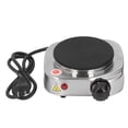 thumbnail image 3 of Cooking Heater Stove Small Portable Stainless Steel Heating Easy Cleaning Electric Hot Plate 500W 110V US Plug, 3 of 8